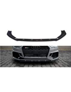 MAXTON España Front Splitter V.1 Audi RS3 8V FL Sedan