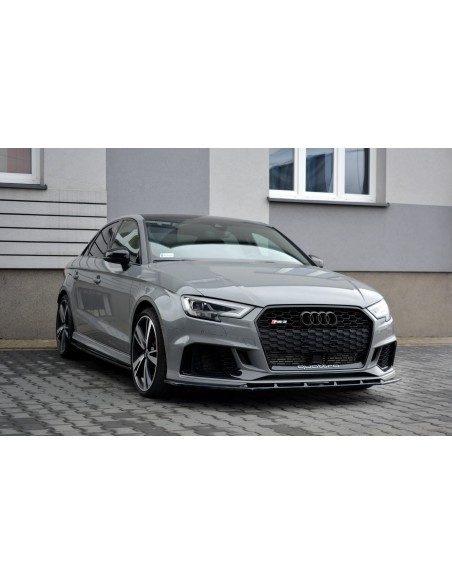 MAXTON España Front Splitter V.1 Audi RS3 8V FL Sedan