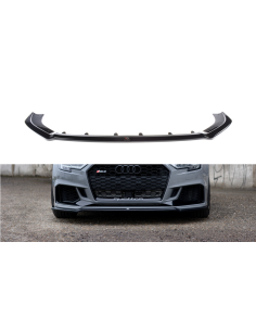 MAXTON España Front Splitter V.2 Audi RS3 8V FL Sedan