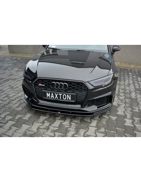 MAXTON España Front Splitter V.1 Audi RS3 8V FL Sportback