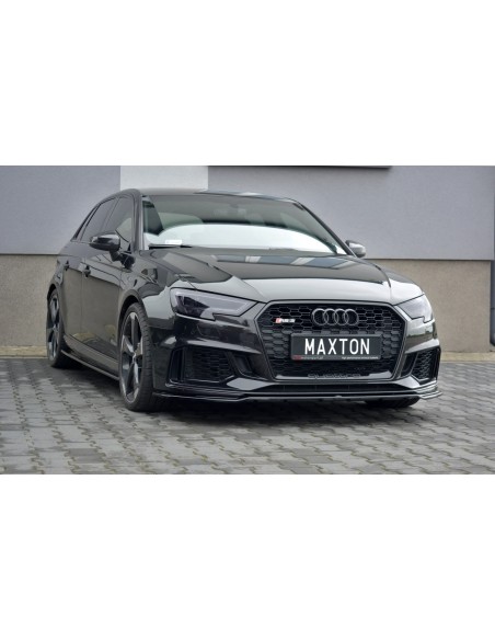 MAXTON España Front Splitter V.2 Audi RS3 8V FL Sportback