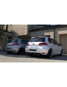 MAXTON España REAR VALANCE VW GOLF VI WITH 2 EXHAUST HOLE