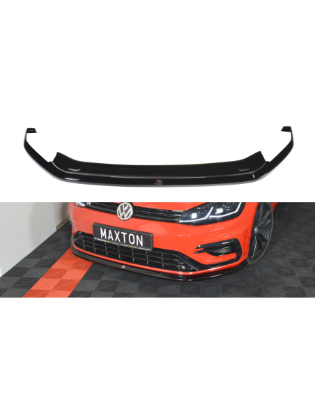 MAXTON España Front Splitter V.6 VW Golf 7 R / R-Line Facelift
