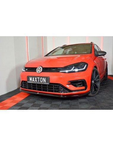 MAXTON España Front Splitter V.6 VW Golf 7 R /...