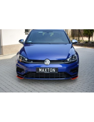 MAXTON España Front Splitter V.8 VW Golf 7 R /...