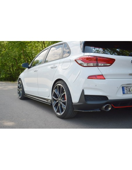 MAXTON España Side Skirts Diffusers V.1 Hyundai I30 N Mk3 Hatchback / Fastback