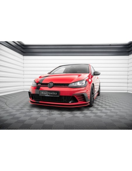 MAXTON España FRONT SPLITTER VW GOLF Mk7 GTI CLUBSPORT