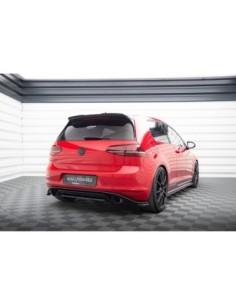 MAXTON España CENTRAL REAR SPLITTER VW GOLF Mk7 GTI...