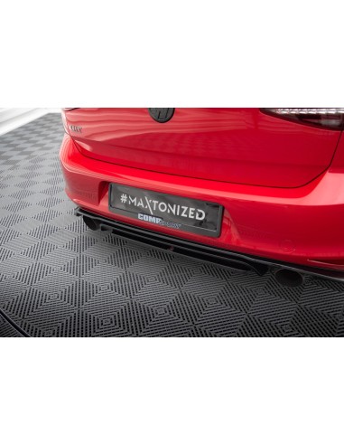 MAXTON España CENTRAL REAR SPLITTER VW GOLF Mk7...